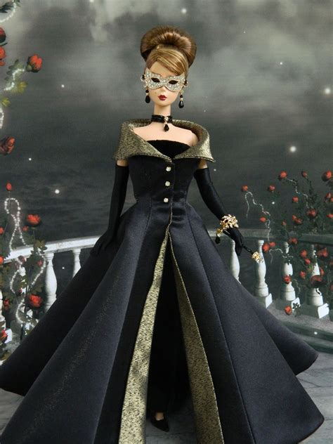 ooak halloween fashion for silkstone barbie by joby originals barbie gowns barbie dress