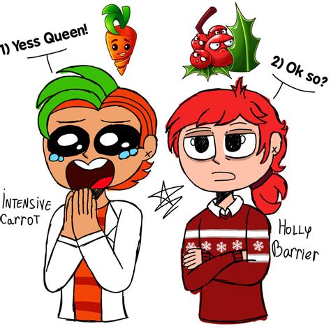 Pvz2 Doodle Of Two Humanized Plants By Justcoco238916 On Deviantart