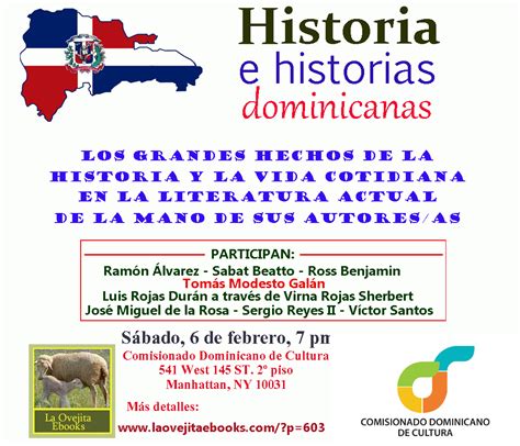 Historias E Historias Dominicanas En El Comisionado Dominicano De