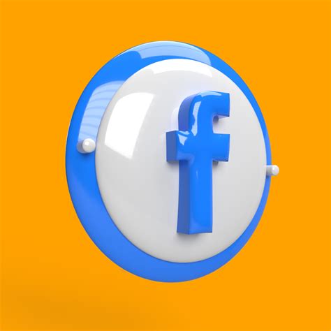Details Zum 3d Druck Von Facebook Logo 3d