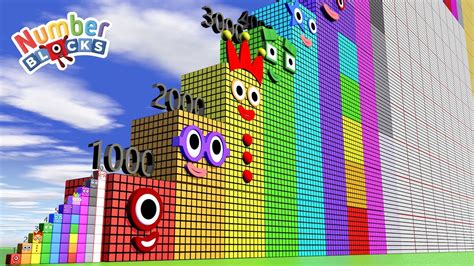 Numberblocks Step Squad New 1 To 10 Vs 1000 To 25000 Biggest Learn