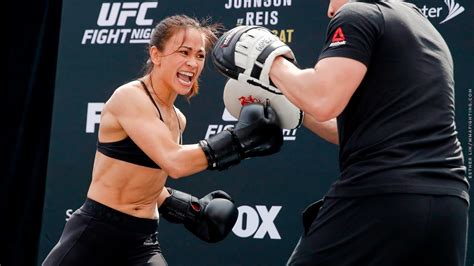 Ufc On Fox Michelle Waterson Open Workout Complete Mma Fighting