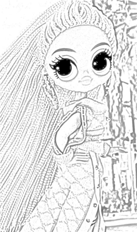 Coloring Pages Lol Surprise Omg Dolls Coloring Pages Free And