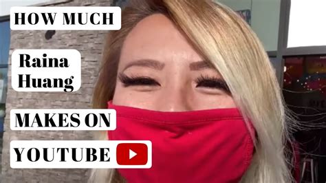 How Much Raina Huang Makes On Youtube YT Money Business Model YouTube