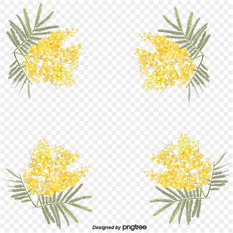 Yellow Flower Png Picture Vector Yellow Flower Flower Vector Vector