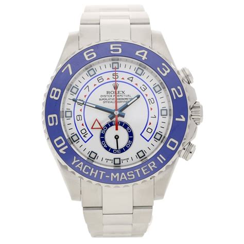 Rolex Yacht Master Ii 116680 Gents Watch 2016 Miltons Diamonds