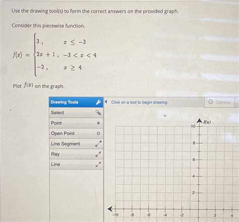 Solved Use The Drawing Tool S To Form The Correct Answers On The Provided Course Hero