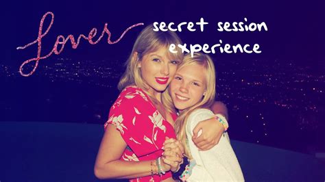 Meeting Taylor Swift La Lover Secret Sessions Experience Youtube