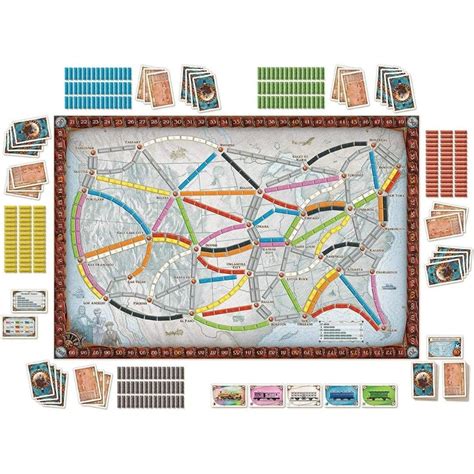 Ticket To Ride Board Game Mudpuddles Toys And Books