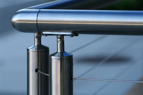 Our product range for railing includes stainless steel models and glass mount railings. Cable Railing Systems - Round Stainless Steel Railing