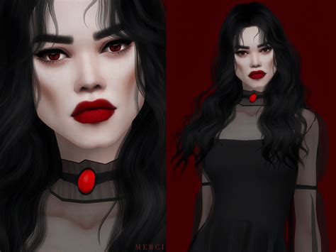 The Sims Resource Female Vampire Skin