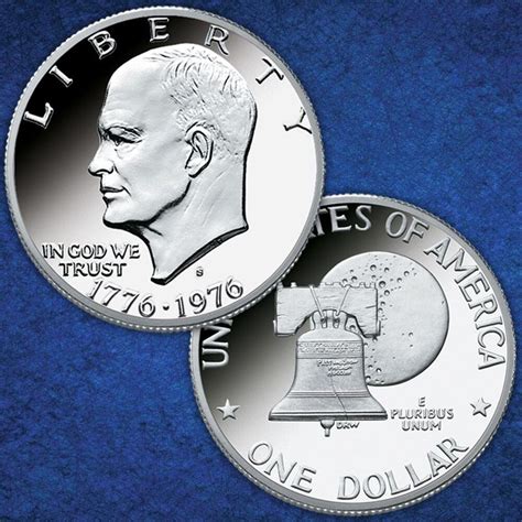 The Complete Collection Of Silver Eisenhower Dollars