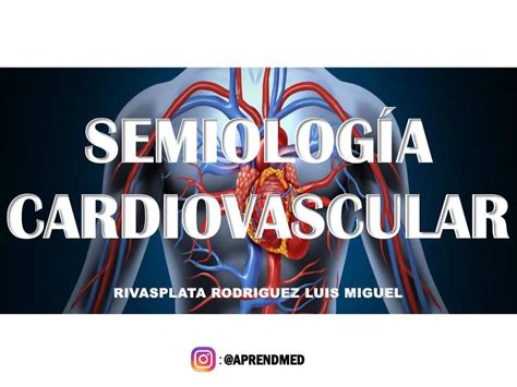 SemiologÍa Cardiovascular Aprendiz De Medicina Udocz