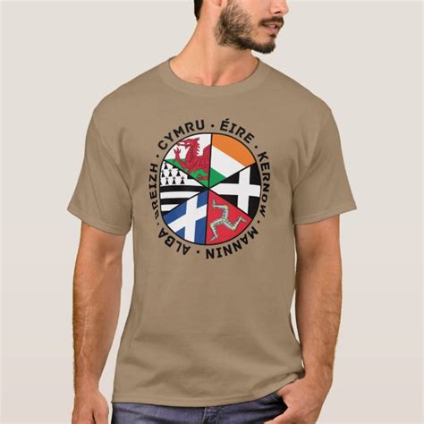 Celtic Nations Flags T Shirt Zazzle