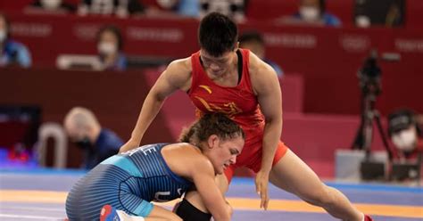Usa Wrestling Miracle Drops Her Olympic Womens Freestyle Opener To