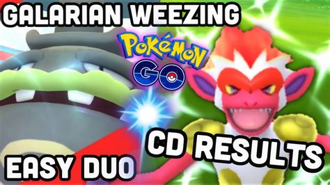 To evolve koffing into galarian weezing it must be under burn status condition and leveled up to level 35. How to duo Galarian Weezing in Pokemon GO | Shiny Chimchar ...