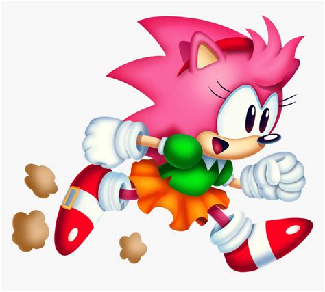 Classic Amy Rose And Classic Sonic