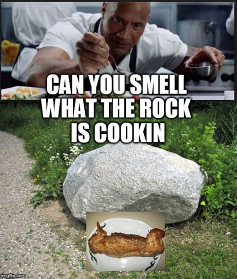 what is the rock cookin imgflip