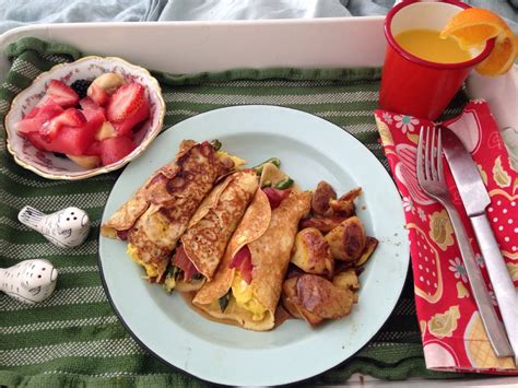 Fathers Day Breakfast In Bed Food