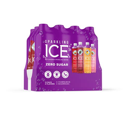 Sparkling Ice Variety Pack 17 Fl Oz 12 Count Black Raspberry