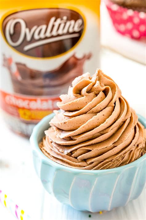 Take my whipped cream and add espresso powder/water and cocoa powder. Chocolate Malt Frosting is made with whipped butter, heavy cream, and sugar, laced with Ovaltine ...
