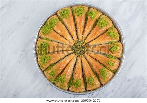 Carrot Slice Baklava Turkish Havuc Dilim Stock Photo