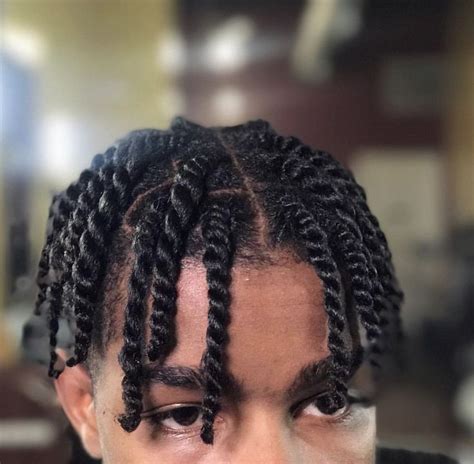 While hair twists are low maintenance and easy to style, twist hairstyles are still modern, classy and versatile. Men's Twist in 2020 | Mens braids hairstyles, Twist braid ...
