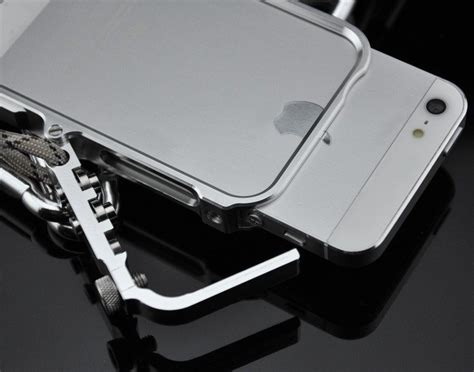 Aluminum Metal Bumper Phone Case For Iphone X Xs Max 7 8
