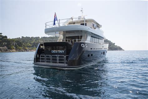 Yacht Destiny Fifth Ocean Charterworld Luxury Superyacht Charters