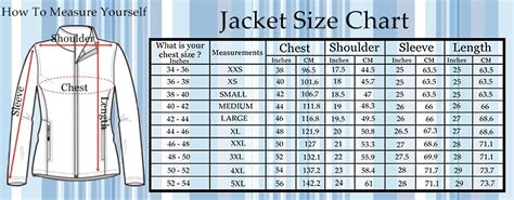 If you do not have a reason to wear one frequently, you may become unsure how it is supposed to look on you. Size Charts | Super Hero Jackets, Movies Jackets, Fashion ...