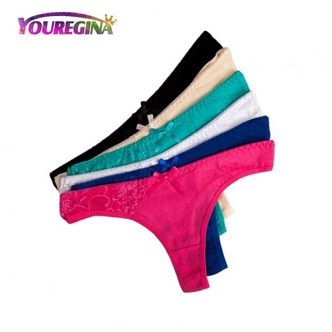 Youregina Womens Sexy G Strings Thongs Women Underwear Cotton Panties