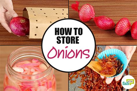 You can keep the onions from your garden in the basement. How to Store Onions | Fab How