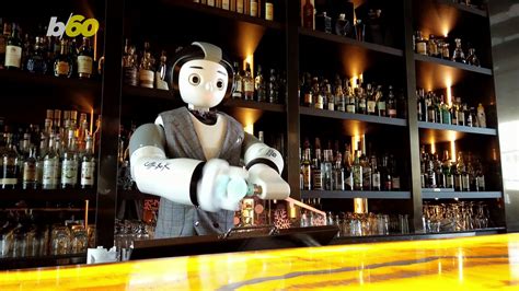 Robo Bartender Check Out This Robot Bartender Safely Making Drinks For