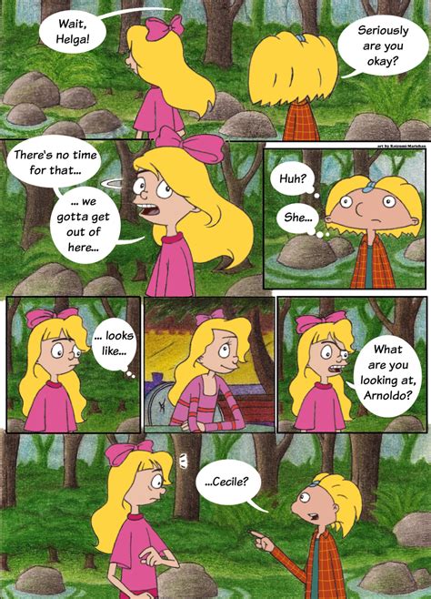 helga as cecile in the tjm hey arnold by koizumi on deviantart hey