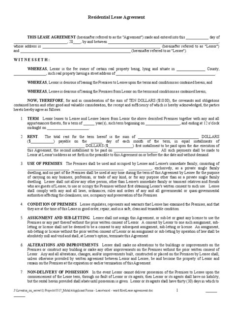 Surrender Commercial Lease Agreement Template