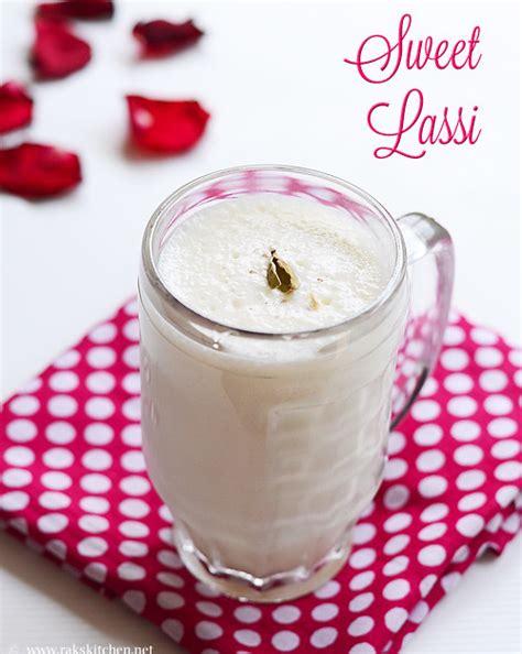 Sweet Lassi Recipe Summer Drinks Raks Kitchen Indian Vegetarian