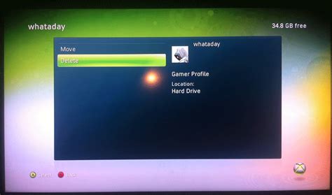How To Delete A Profile On Xbox 360