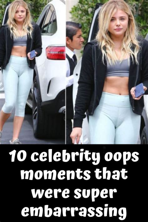 10 celebrity oops moments that were super embarrassing
