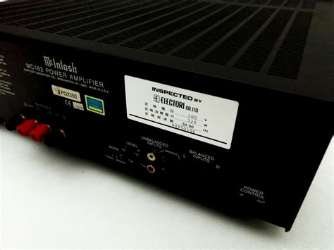 Mcintosh Mc162 Power Amplifier