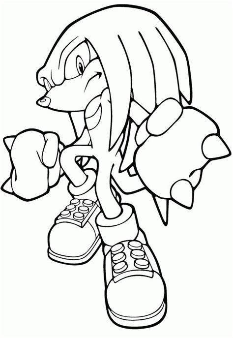 Dibujos Sonic Para Colorear Imagui