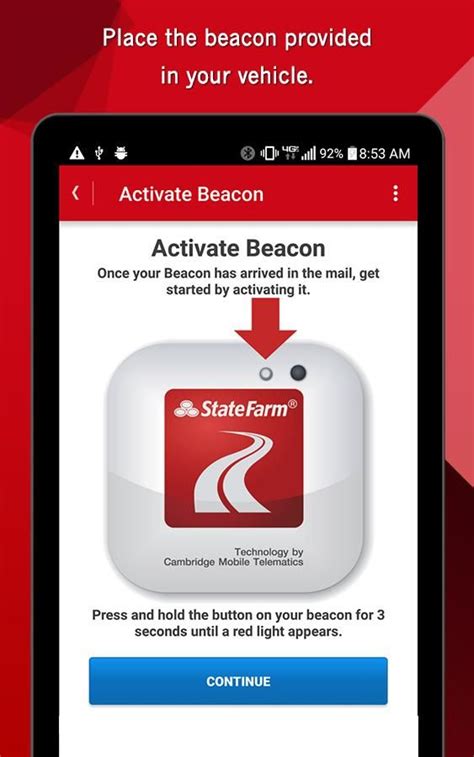 To get started, a customer simply downloads the drive safe & save app and affixes a bluetooth beacon to the windshield behind the rearview mirror. Save up to 50% on Car Insurance! State Farm Drive Safe ...