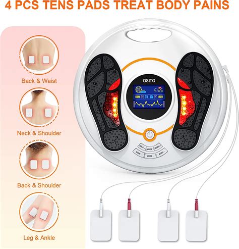 Buy Osito Ems And Tens Foot Stimulator Massager Fda Foot Circulation Stimulator With Remote