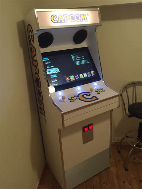 Capcom Arcade Cabinet With Launchbox Collections And Builds