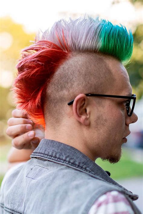 30 mohawk haircuts for men to wake up your inner punk