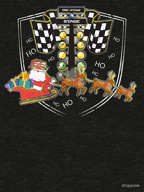 Drag Race Christmas Tree Drag Racing Lights T Shirt By Shoppzee