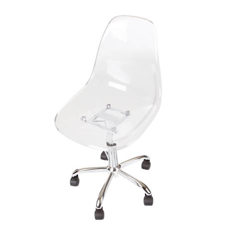 Usually ships within 1 to 2 months. Acrylic Office Chair | Wayfair