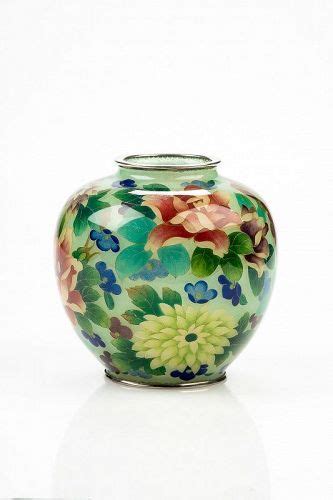 A Japanese Plique à Jour Vase Item 1462754