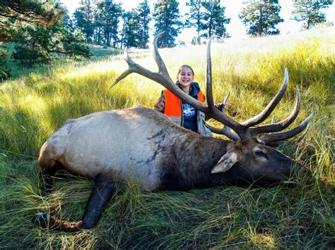 Seward Girls Bull Elk More Than Just A State Record