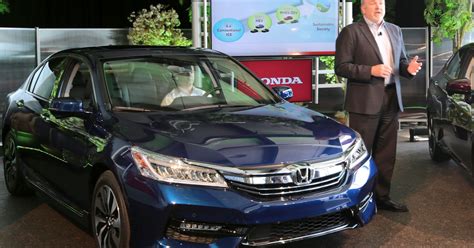 Honda Unveils New Accord Hybrid With A Big Sales Goal