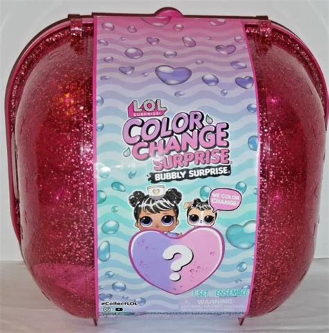 Lol Surprise Color Change Bubbly Surprise Pink With Exclusive Doll